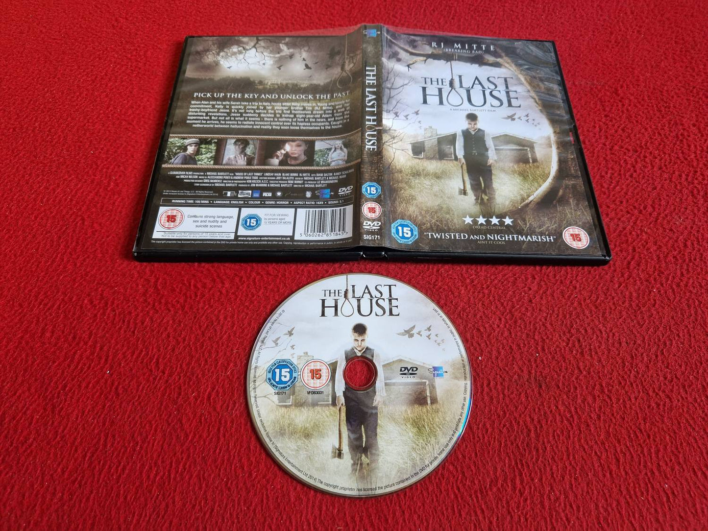 THE LAST HOUSE DVD