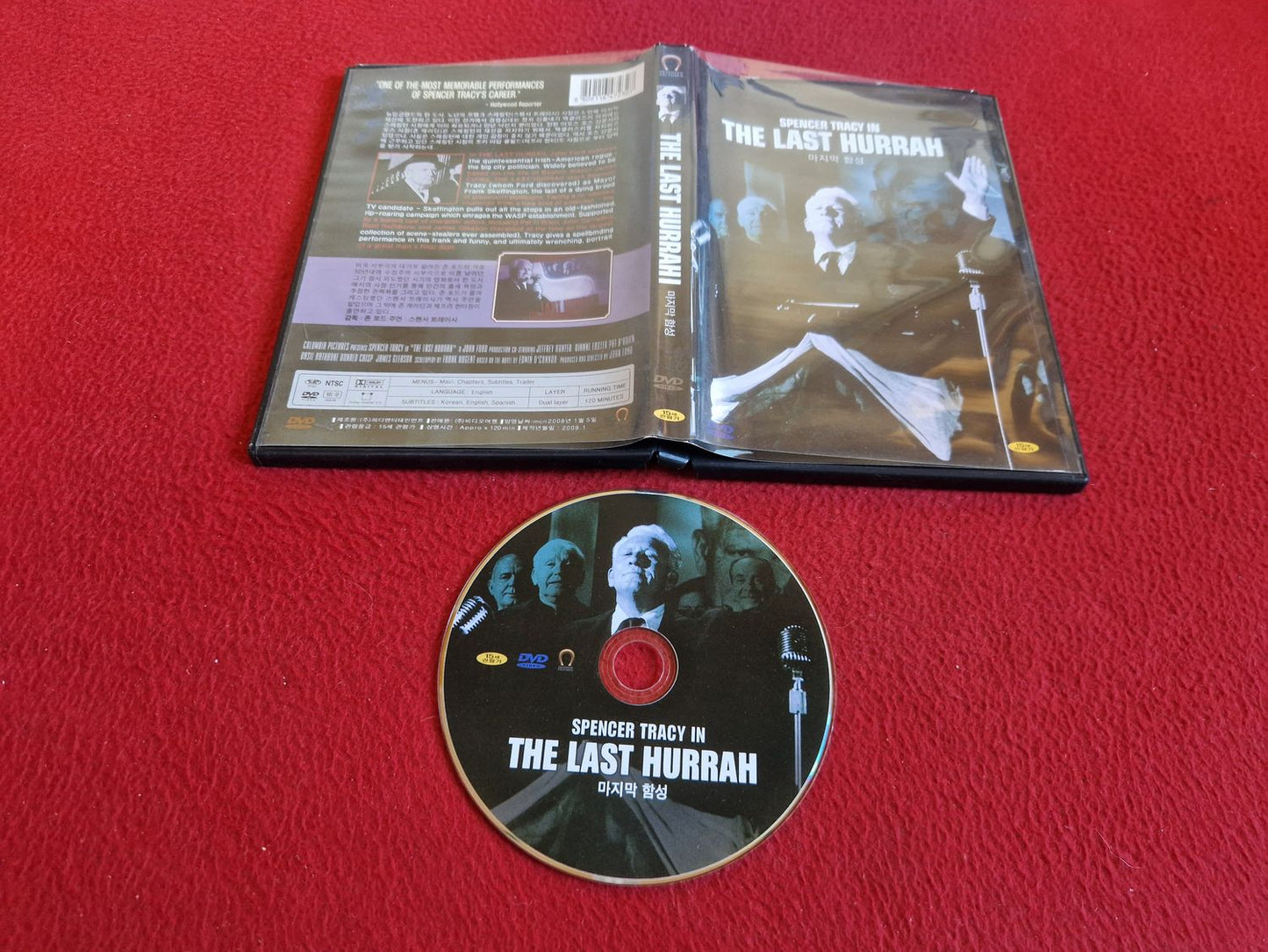 THE LAST HURRAH [ ALL / NTSC ] [ ENG TAL / ENG TEXT ] DVD
