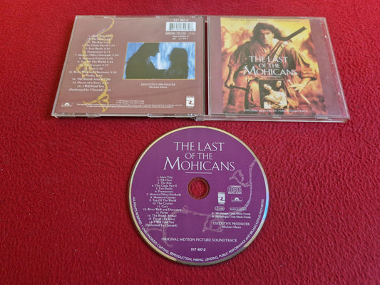 THE LAST OF THE MOHICANS ORIGINAL MOTION PICTURE SOUNDTRACK CD