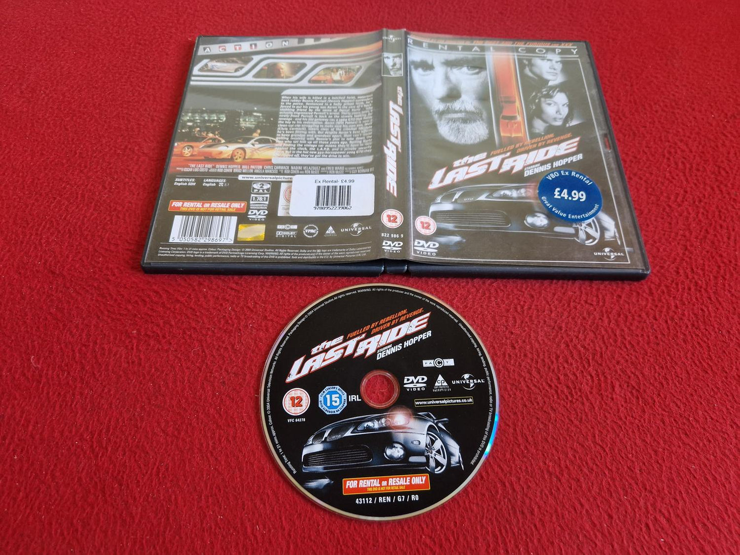THE LAST RIDE DVD