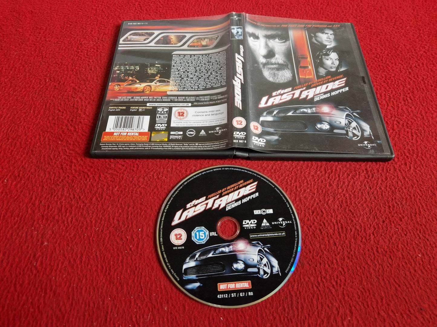 THE LAST RIDE DVD