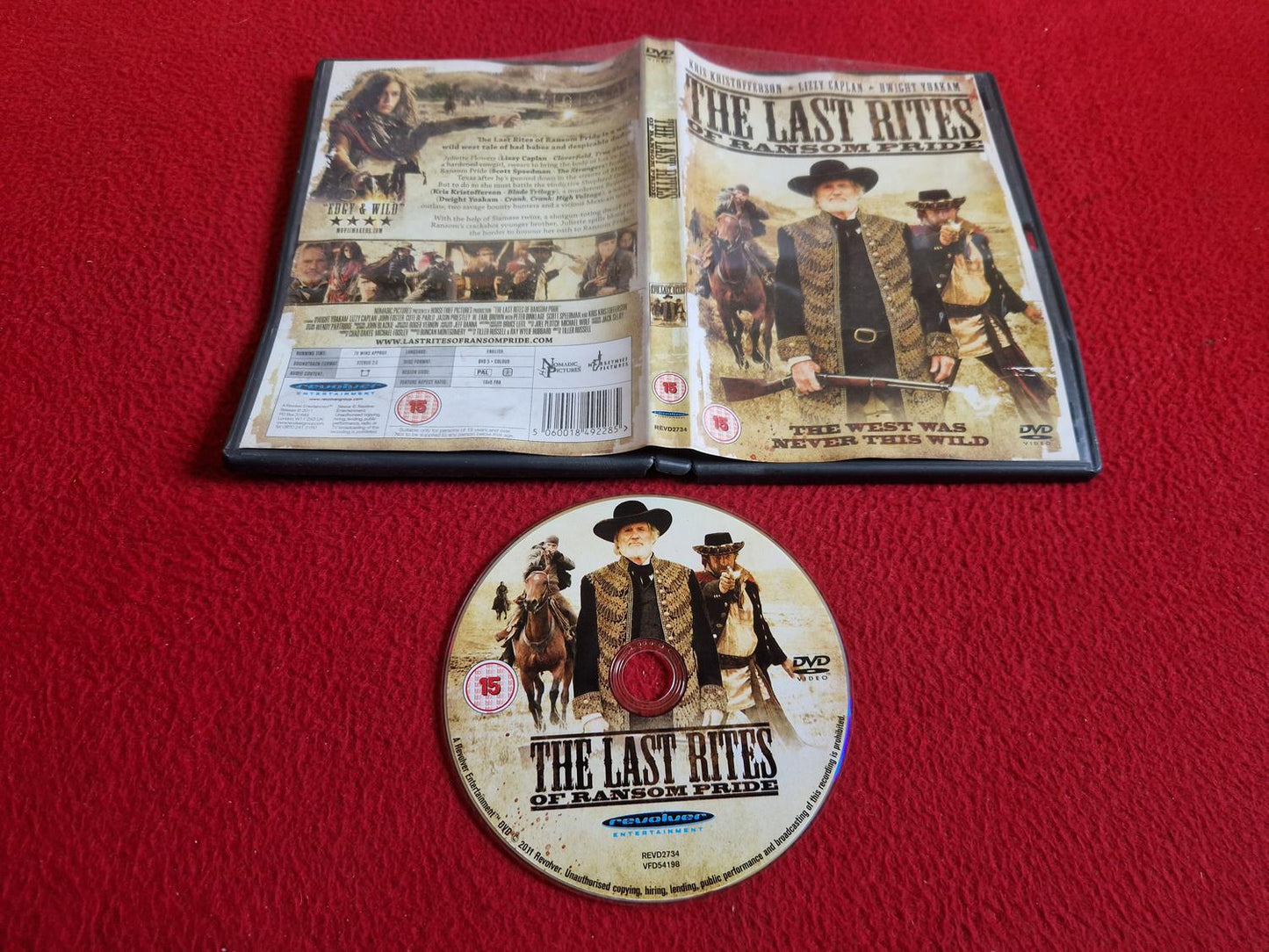 THE LAST RITES OF RANSOM PRIDE DVD