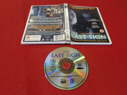 THE LAST SIGN till DVD
