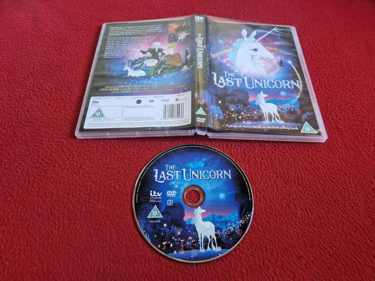 THE LAST UNICORN [ ENGELSK TEXT ] DVD