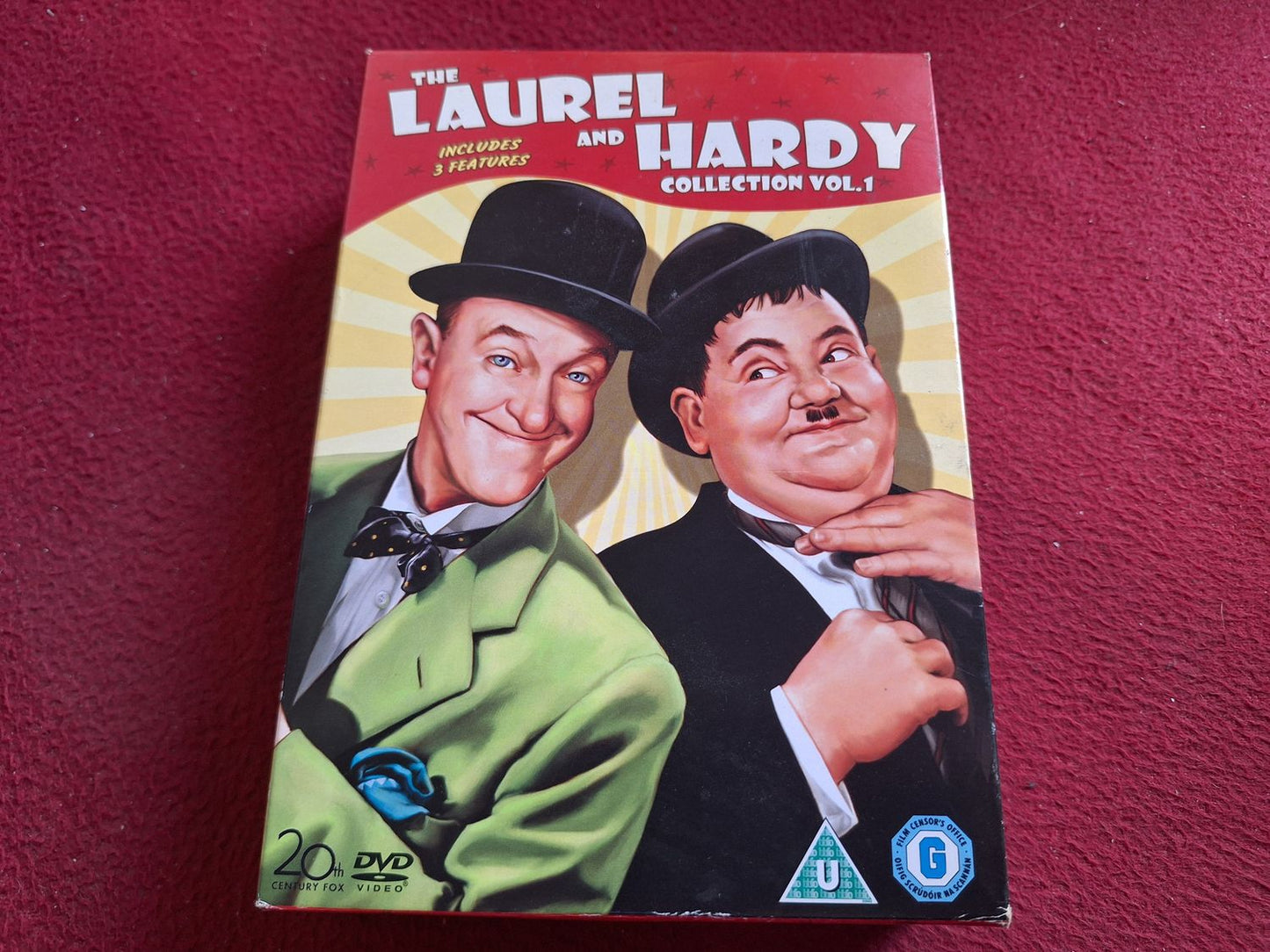 THE LAUREL AND HARDY COLL. VOL 1 [ SVENSK TEXT ] BOX DVD