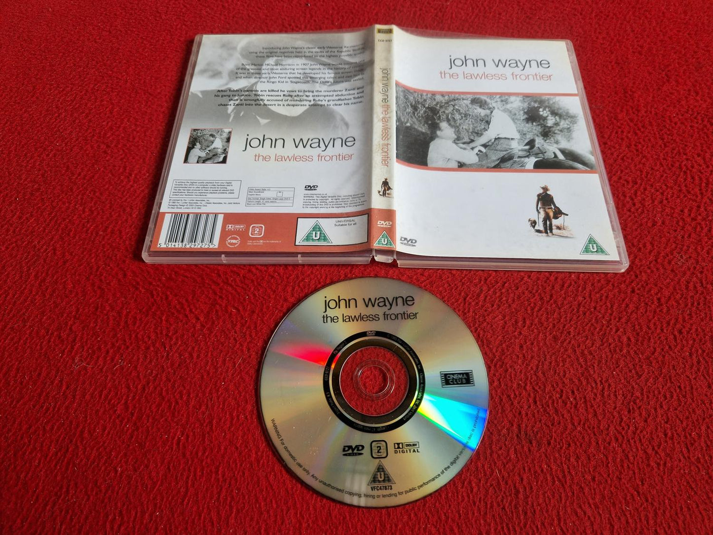 THE LAWLESS FRONTIER [ JOHN WAYNE ] DVD