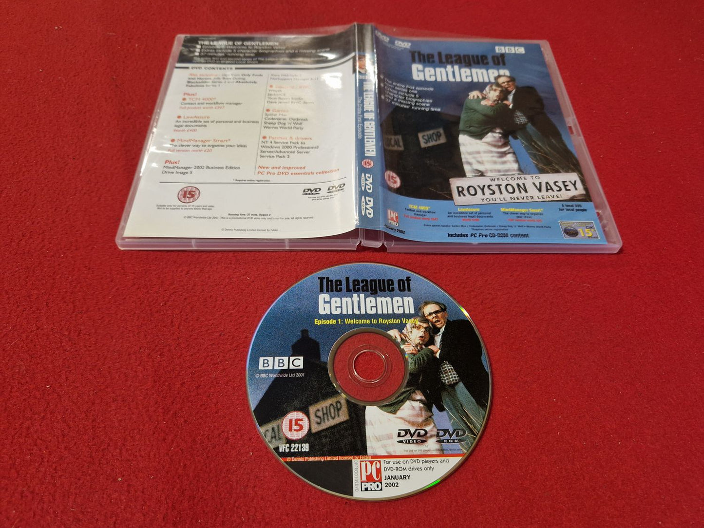 THE LEAGUE OF GENTLEMEN EPISODE 1 till DVD