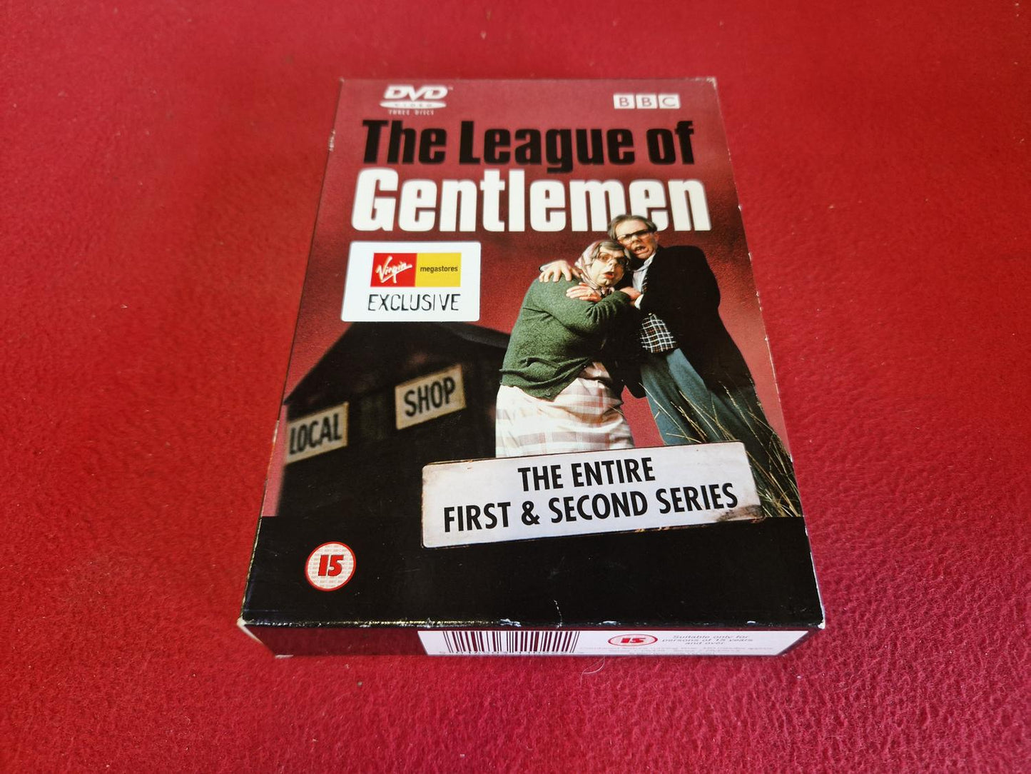 THE LEAGUE OF GENTLEMEN SERIES 1 & 2 BOX till DVD