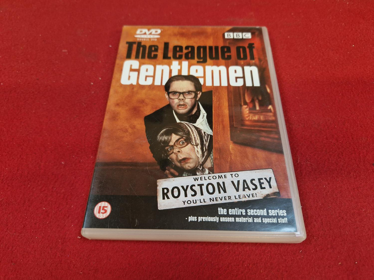 THE LEAGUE OF GENTLEMEN THE ENTIRE SERIES 2 BOX till DVD
