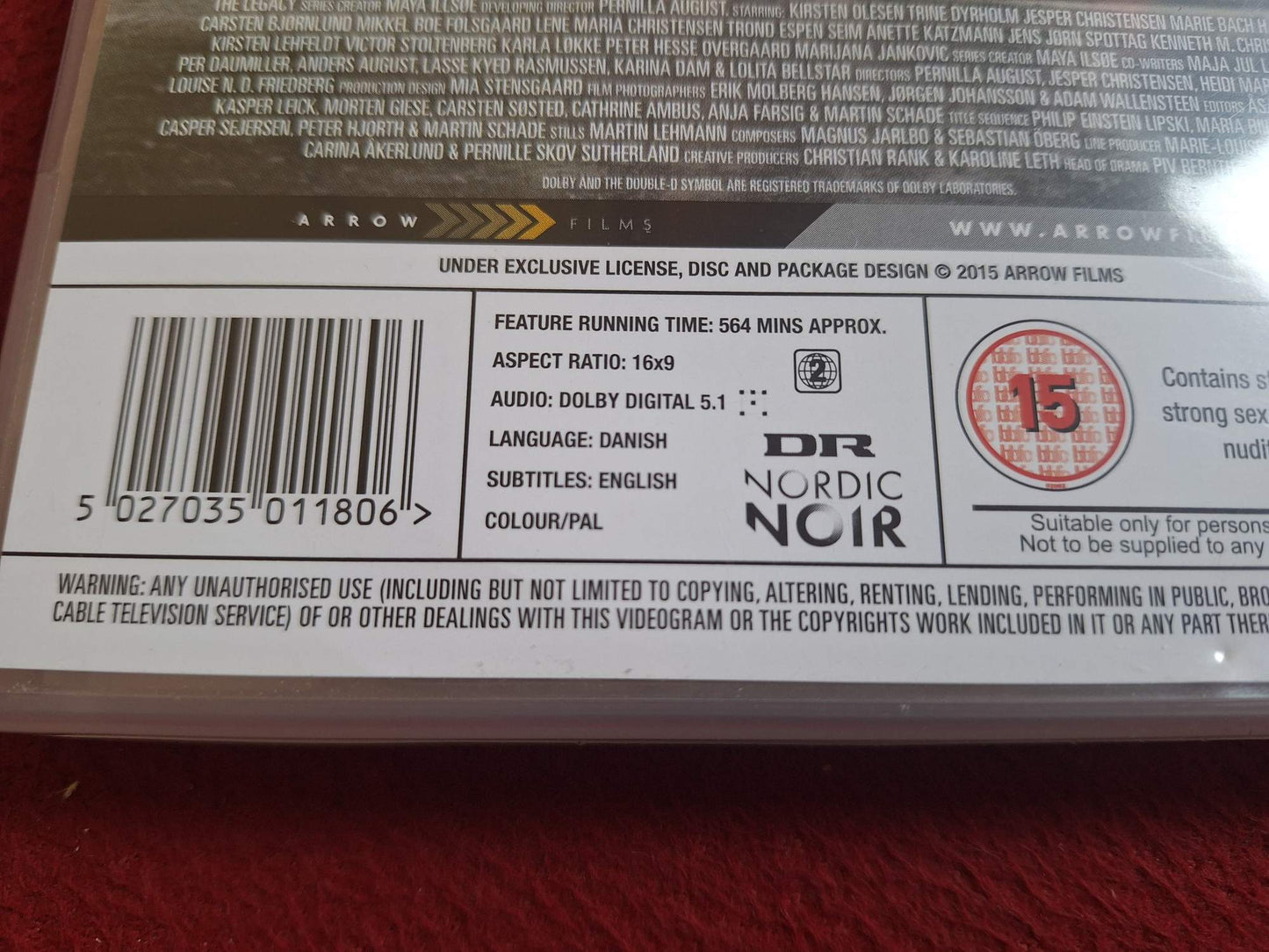 THE LEGACY (ARVINGERNE) SEASON 1 [ DANSKT TAL ENGELSK TEXT ] BOX DVD