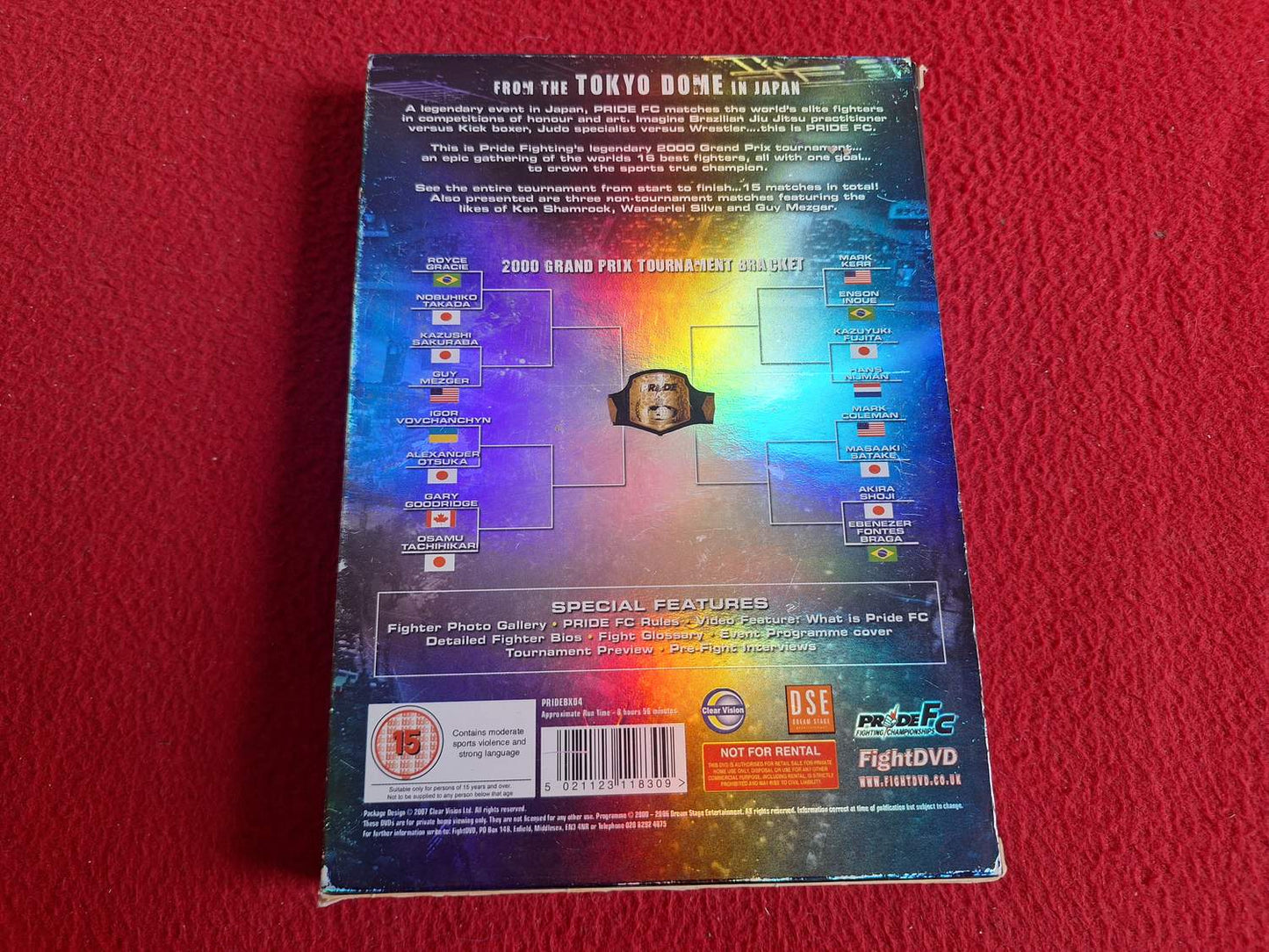 THE LEGENDARY 2000 GRAND PRIX TOURNAMENT 2000 GP BOX DVD