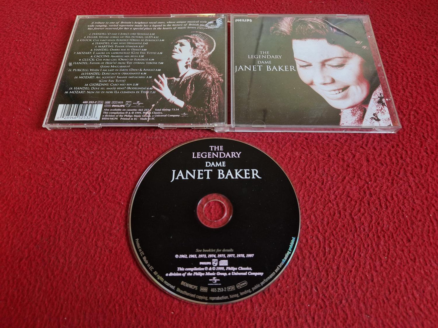 THE LEGENDARY DAME BAKER CD