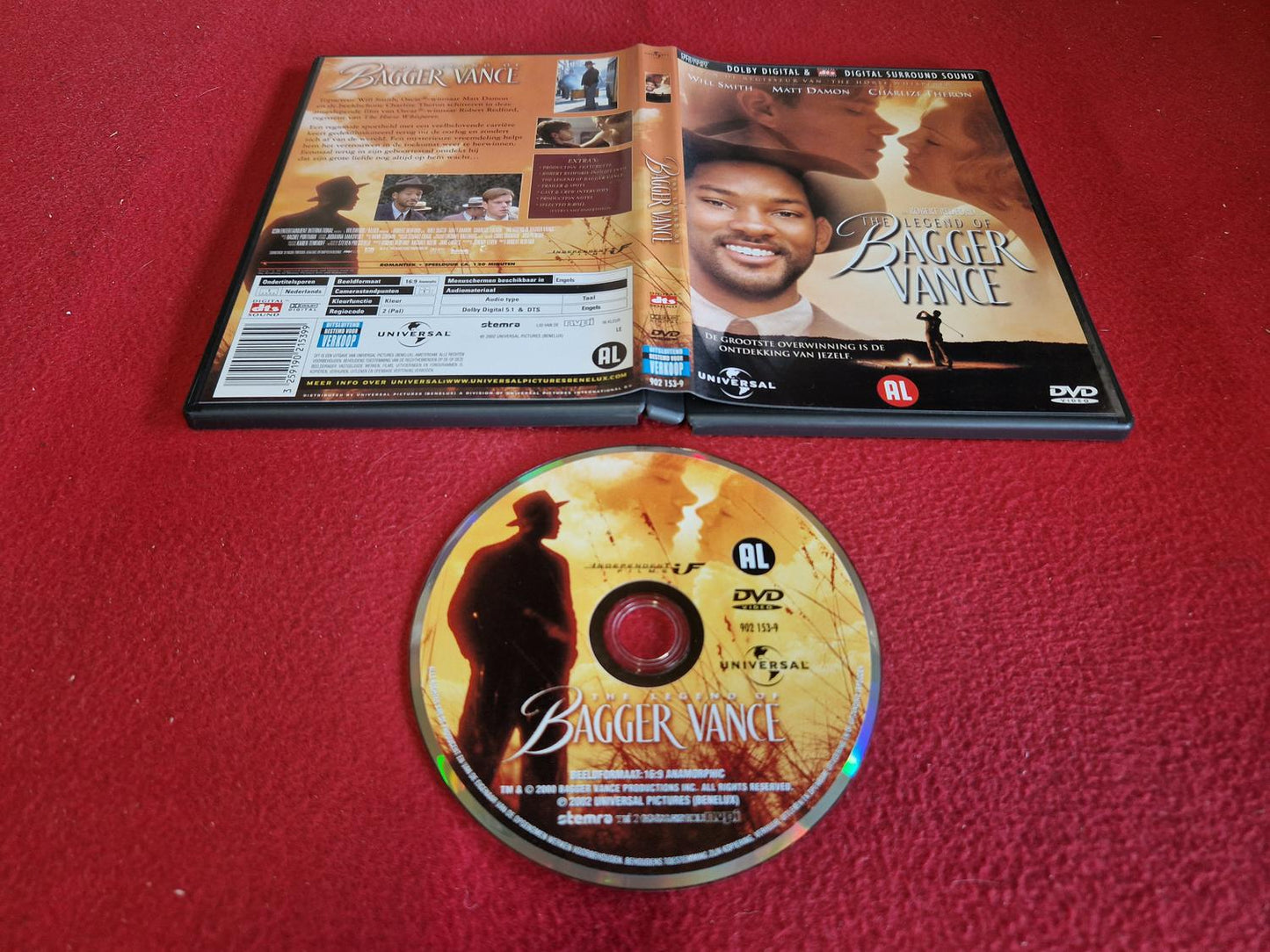 THE LEGEND OF BAGGER VANCE till DVD