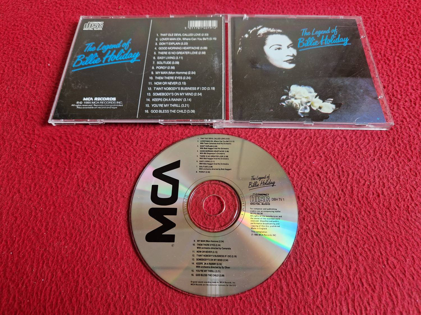 THE LEGEND OF BILLY HOLLIDAY CD