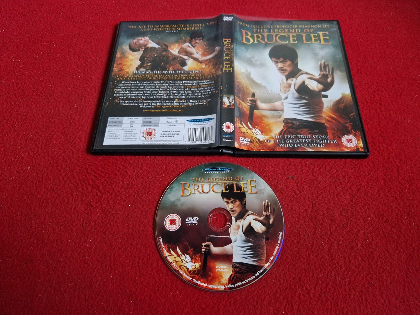 THE LEGEND OF BRUCE LEE DVD