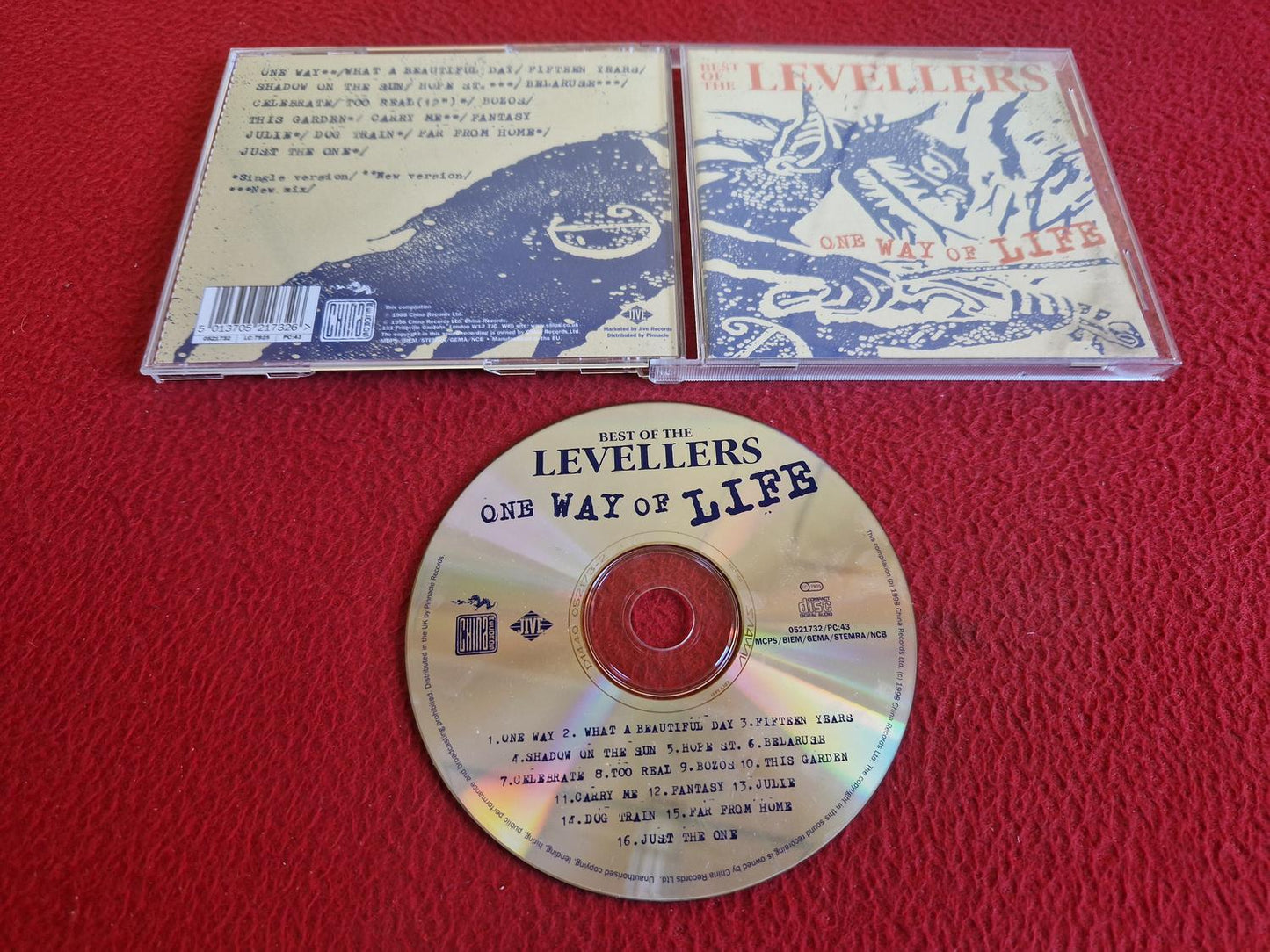 THE LEVELLERS ONE WAY OF LIFE BEST OF CD
