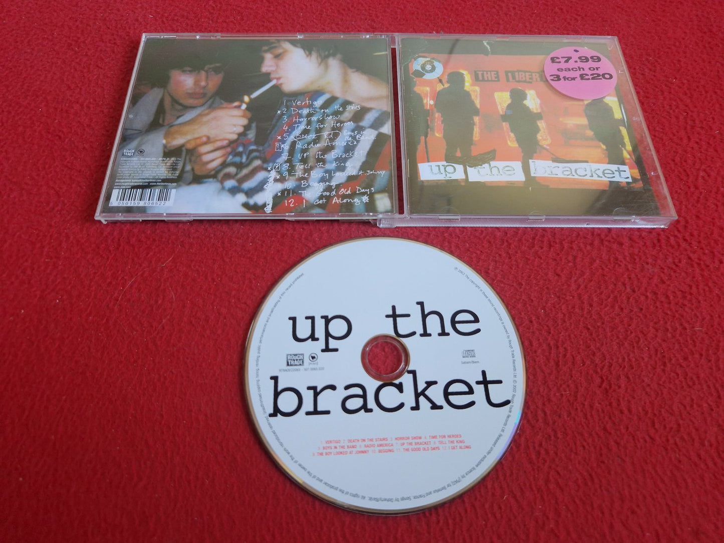 THE LIBERTINES UP THE BRACKET CD