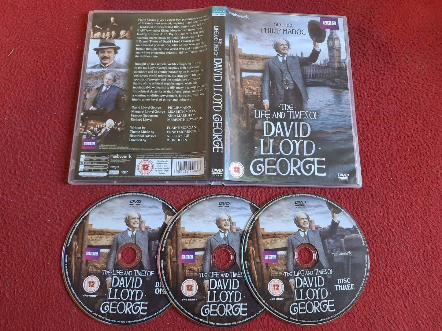 THE LIFE AND TIMES OF DAVID LLOYD GEORGE DVD