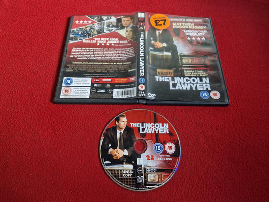 THE LINCOLN LAWYER DVD