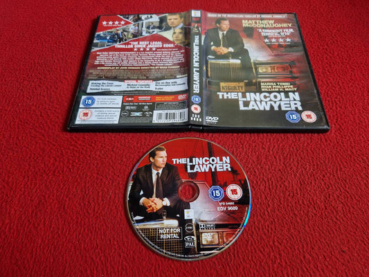THE LINCOLN LAWYER DVD