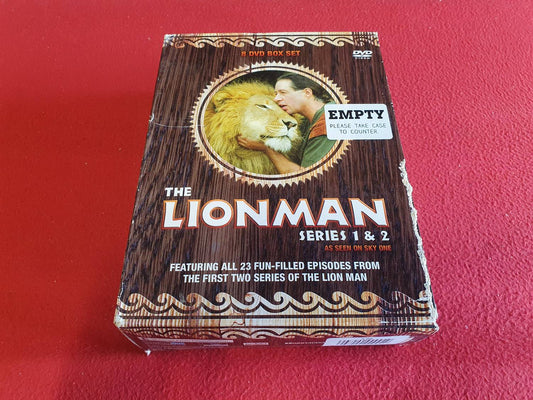 THE LION MAN SERIES 1 & 2 BOX till DVD