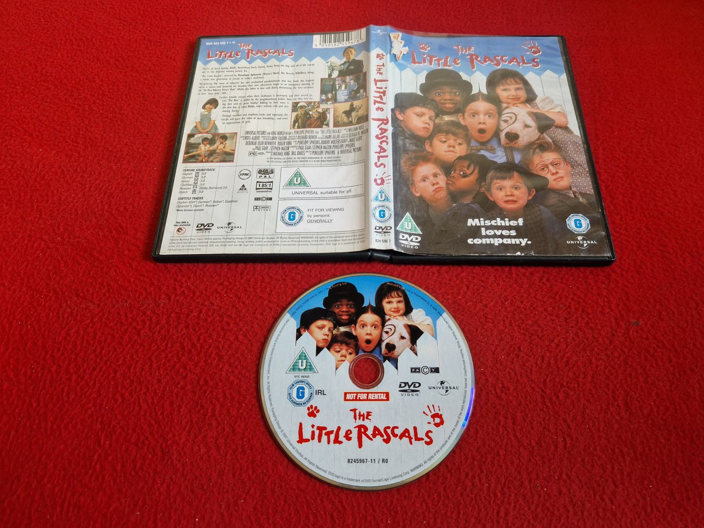 THE LITTLE PASCALS DVD