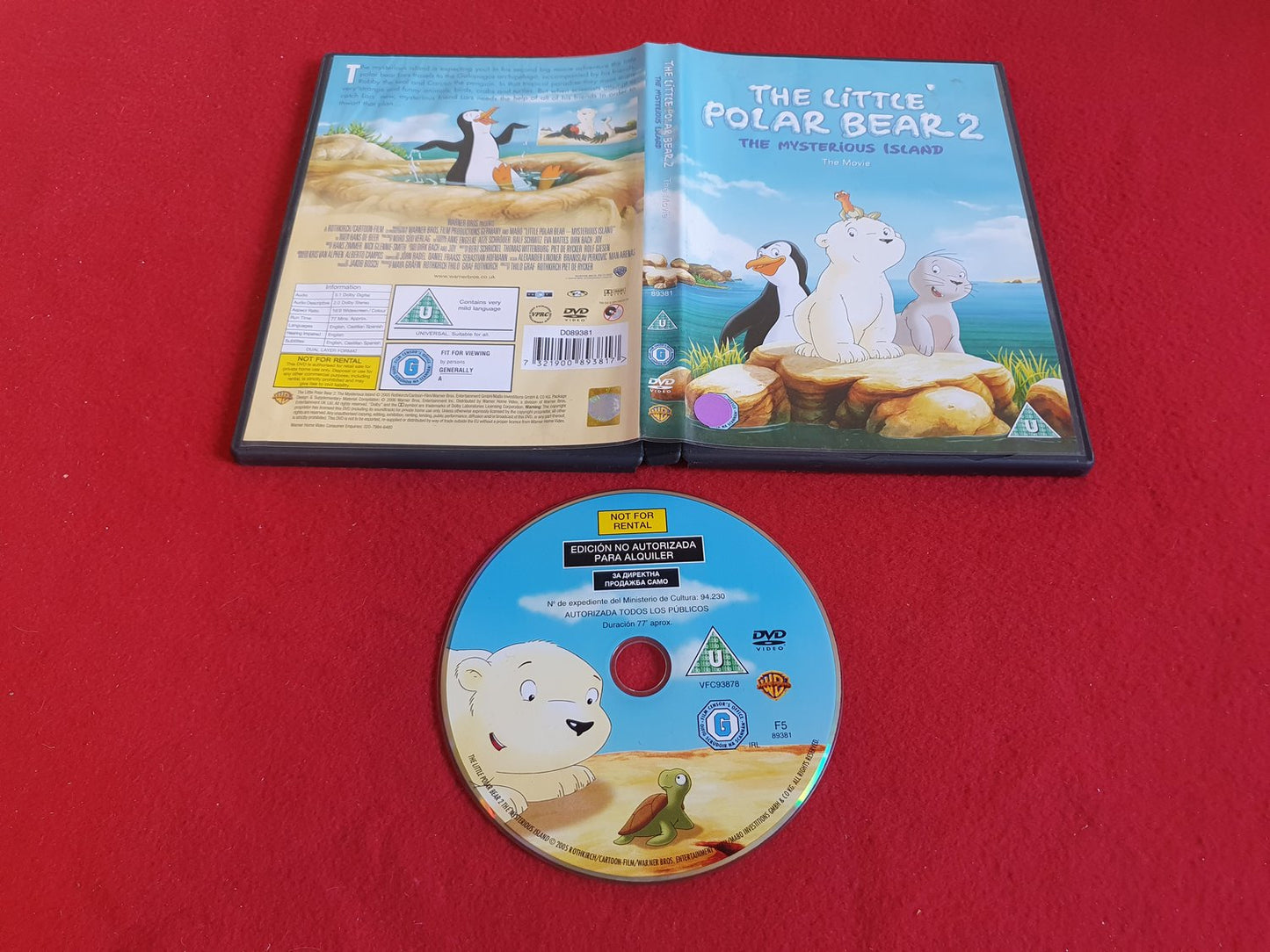 THE LITTLE POLAR BEAR 2 THE MYSTERIOUS ISLAND till DVD