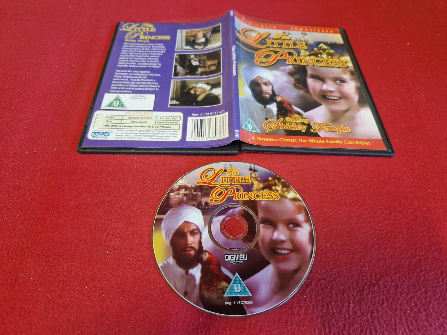 THE LITTLE PRINCESS till DVD