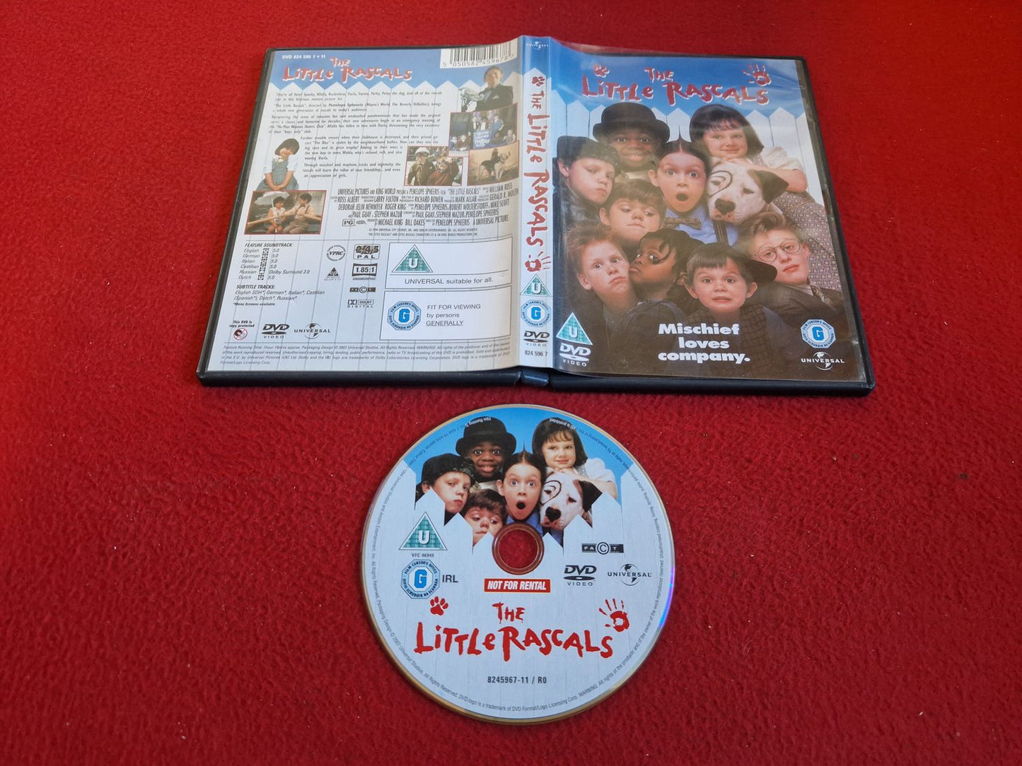 THE LITTLE RASCALS DVD