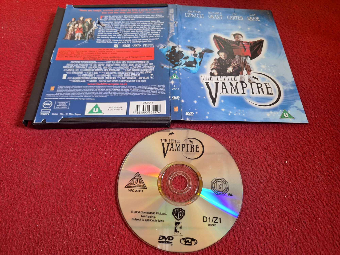 THE LITTLE VAMPIRE [ SNAPCASE ] DVD