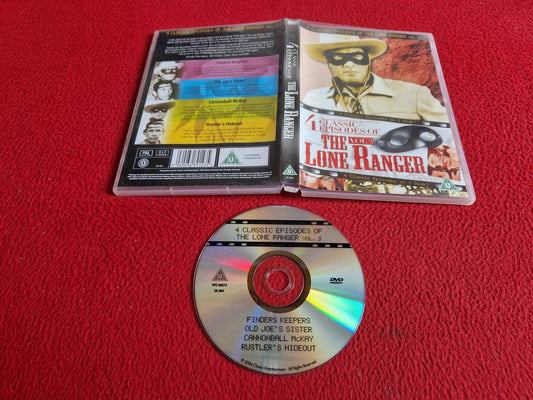 THE LONE RANGER VOL 3 - 4 EPISODES - FINDERS KEEPERS mfl DVD