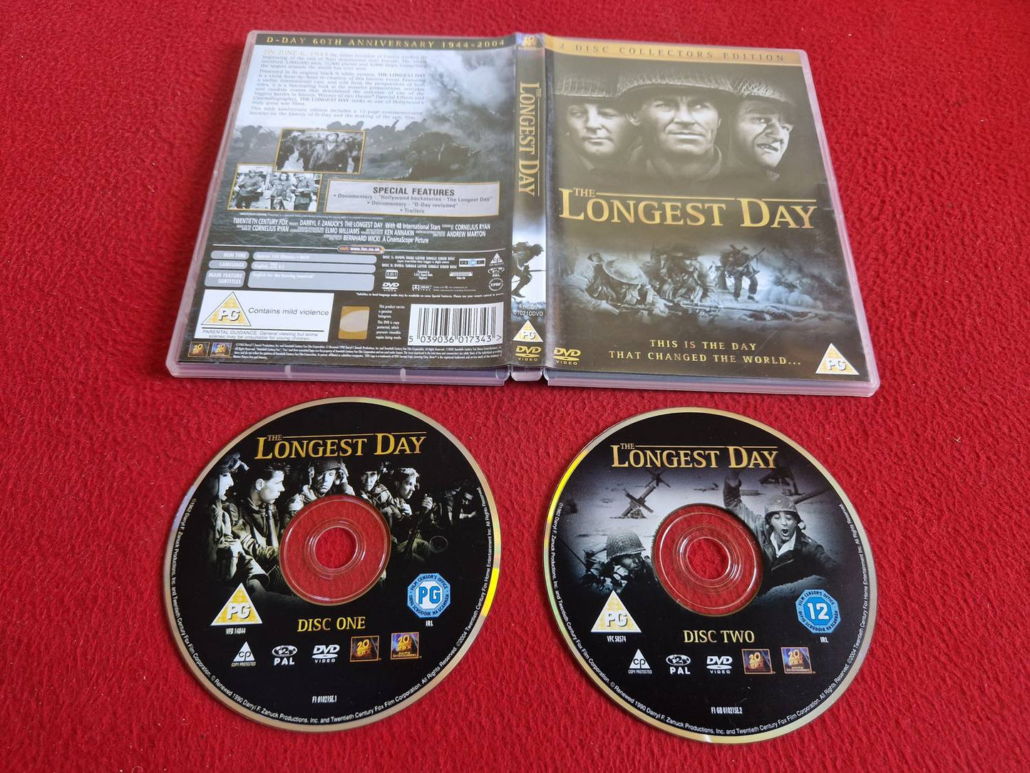THE LONGEST DAY DVD