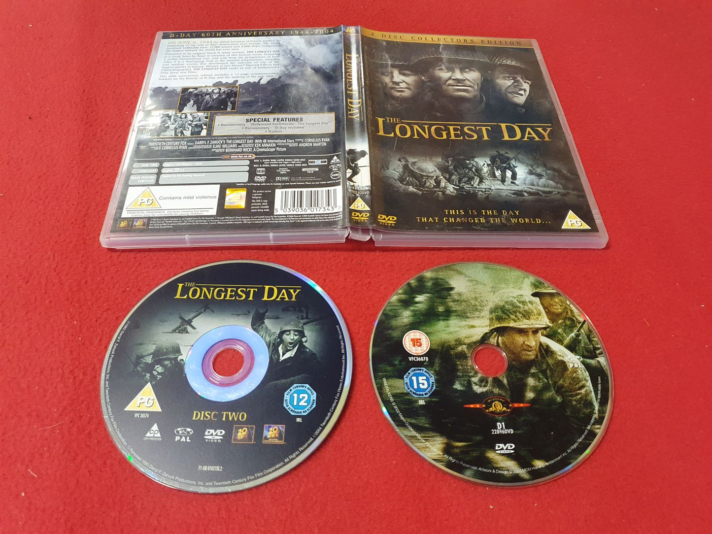 THE LONGEST DAY till DVD