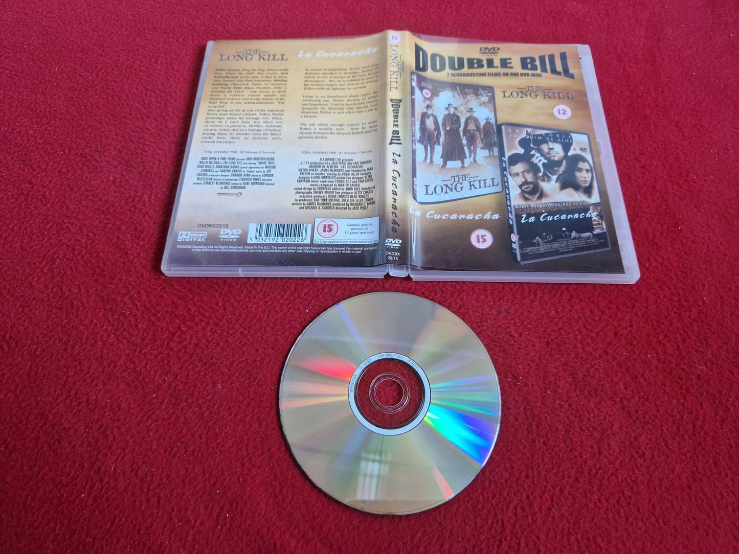 THE LONG KILL / LA CUCARACHA till DVD
