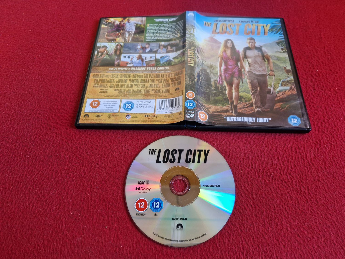 THE LOST CITY DVD