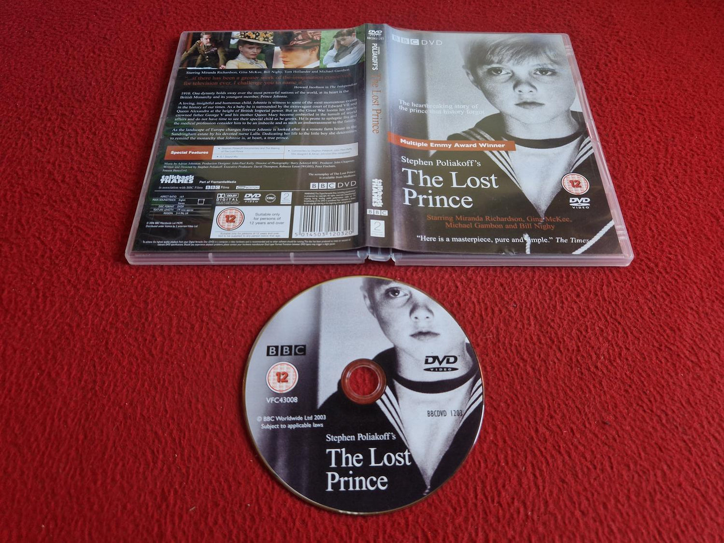 THE LOST PRINCE DVD