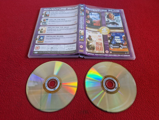 THE LOST WORLD / THE CALL OF THE WILD / DOLLAR FOR THE DEAD /TREASURE ISLAND DVD