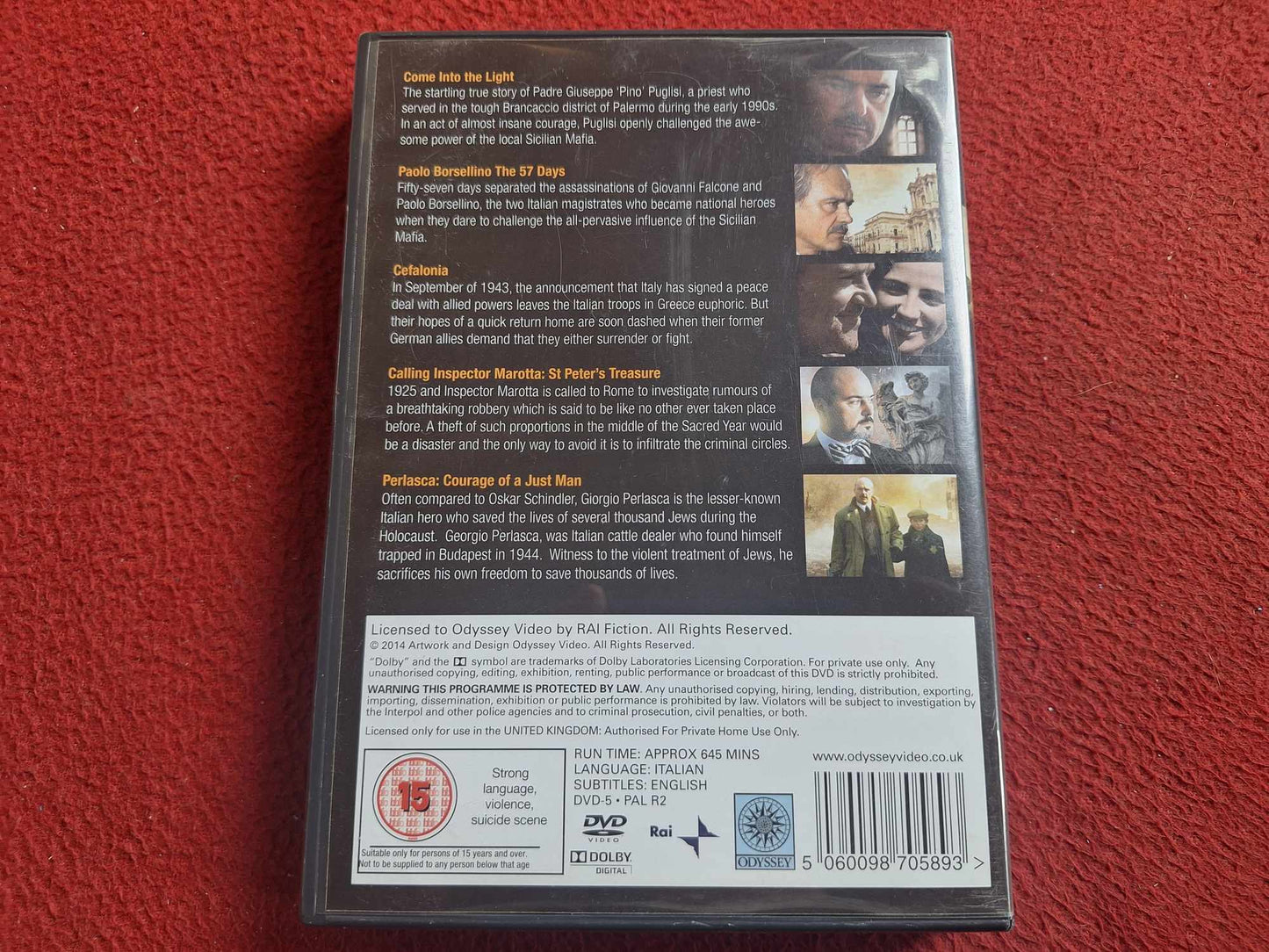 THE LUCA ZINGARETTI COLLECTION CETALONIA mfl [ IT. TAL / ENG. TEXT ] BOX DVD