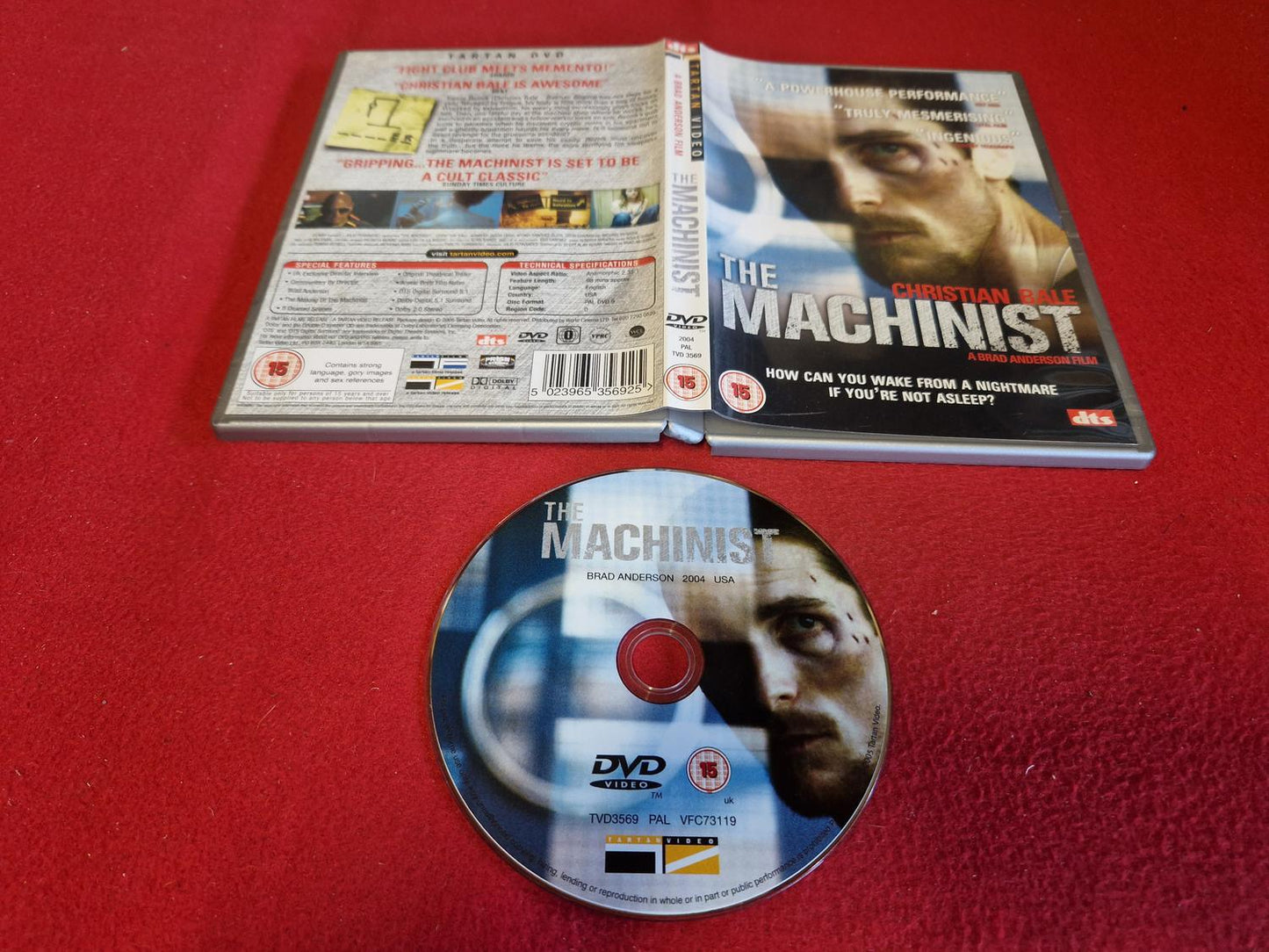 THE MACHINIST till DVD