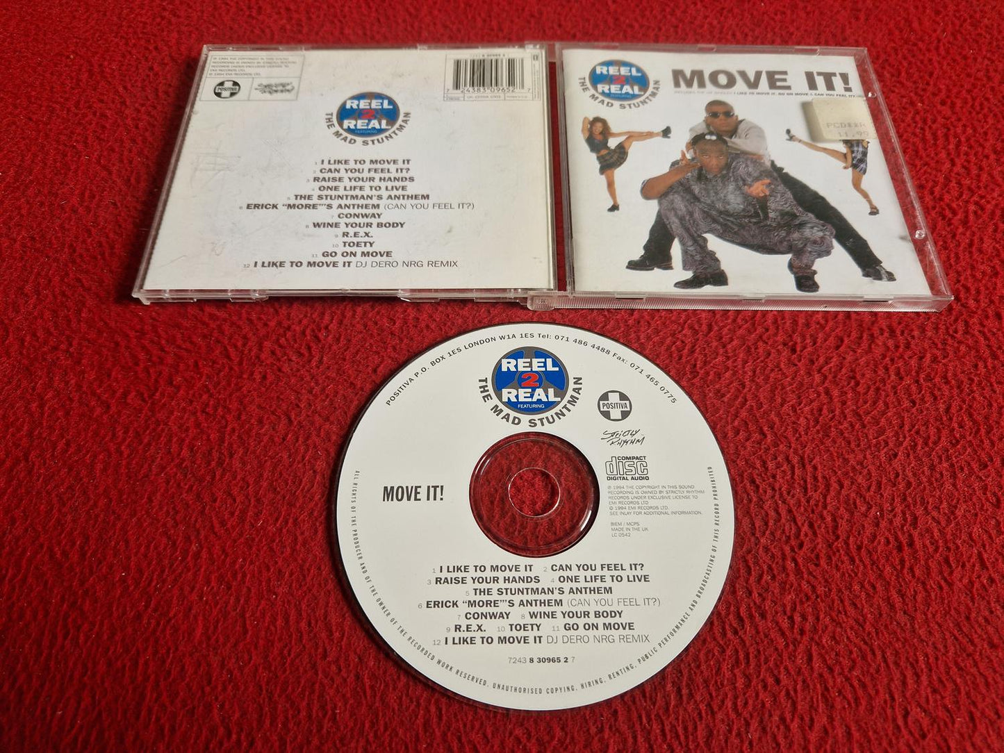 THE MAD STUNTMAN MOVE IT! CD