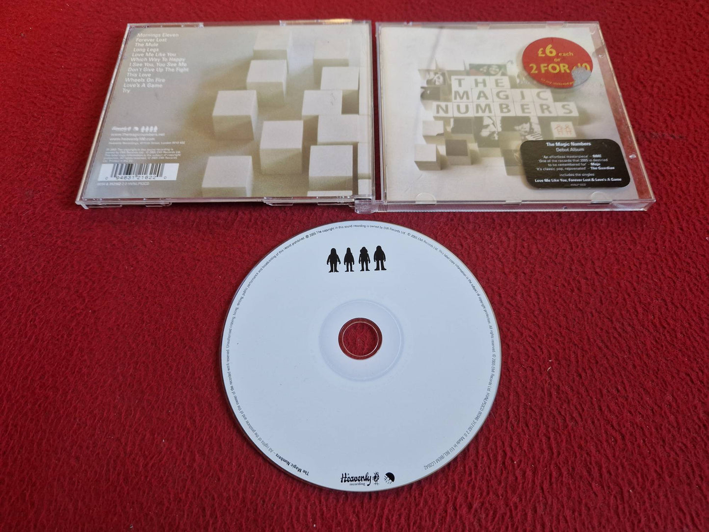 THE MAGIC NUMBERS - THE MAGIC NUMBERS CD