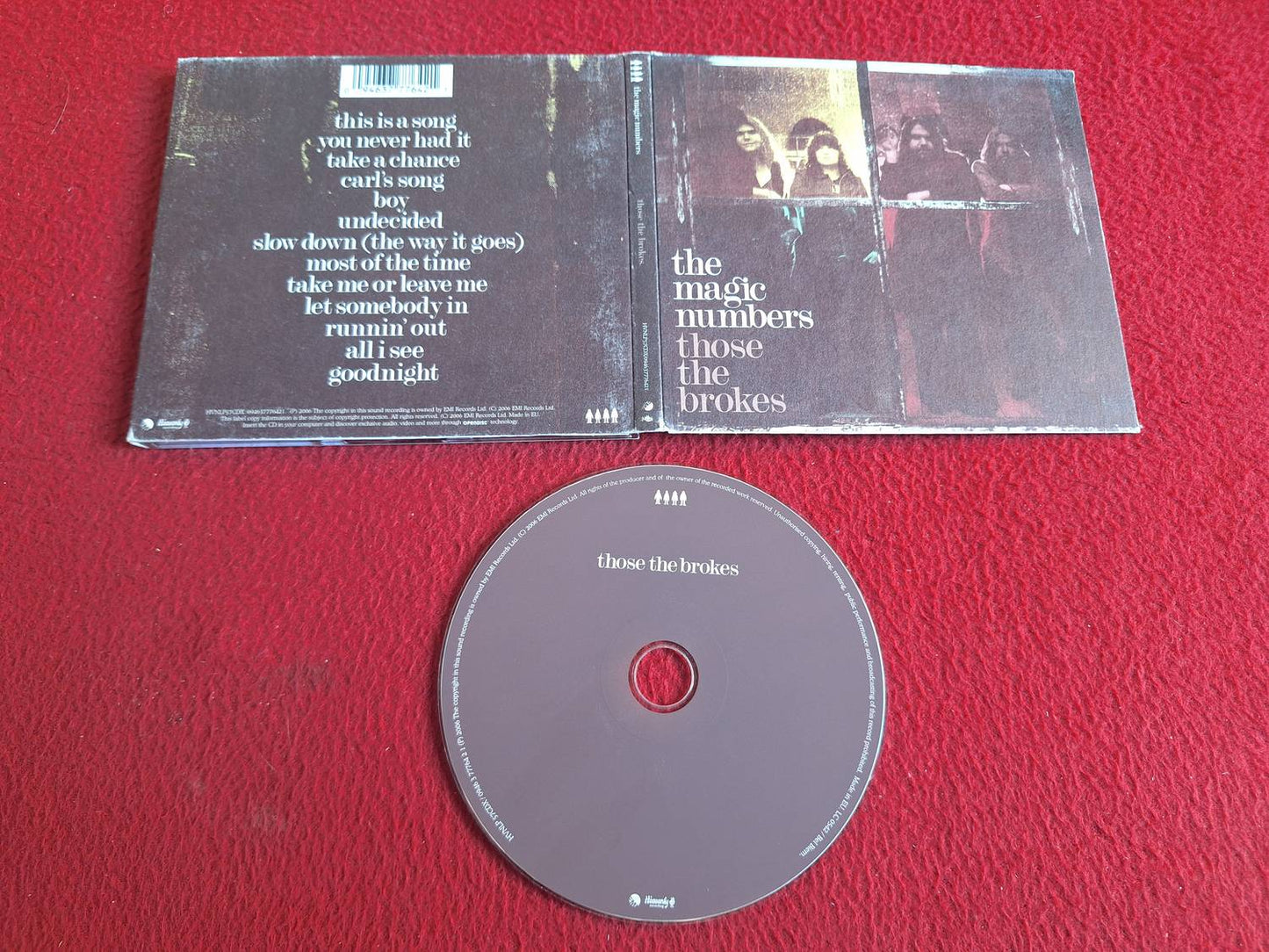 THE MAGIC NUMBERS THOSE THE BROKES CD