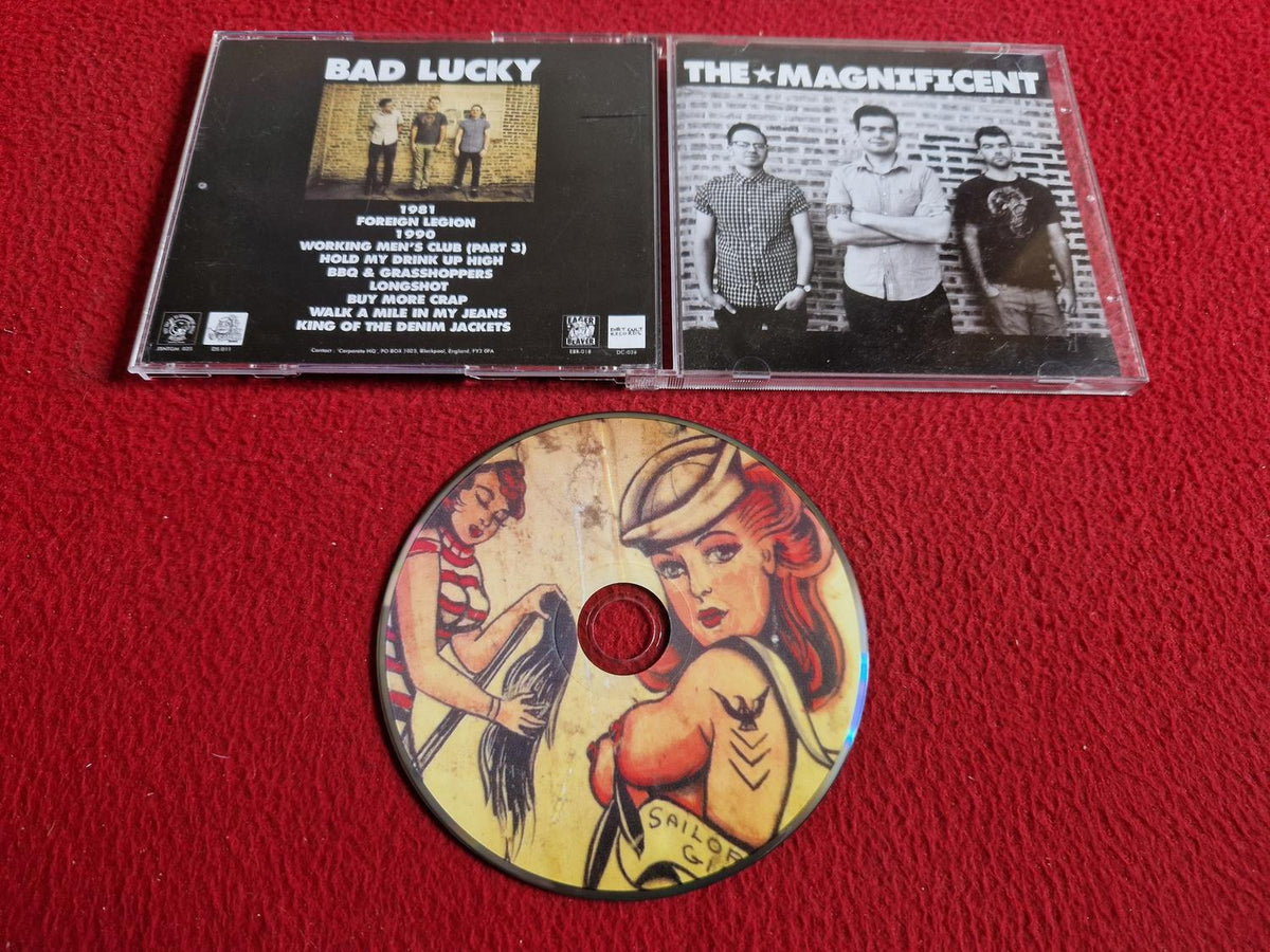 THE MAGNIFICENT BAD LUCKY CD