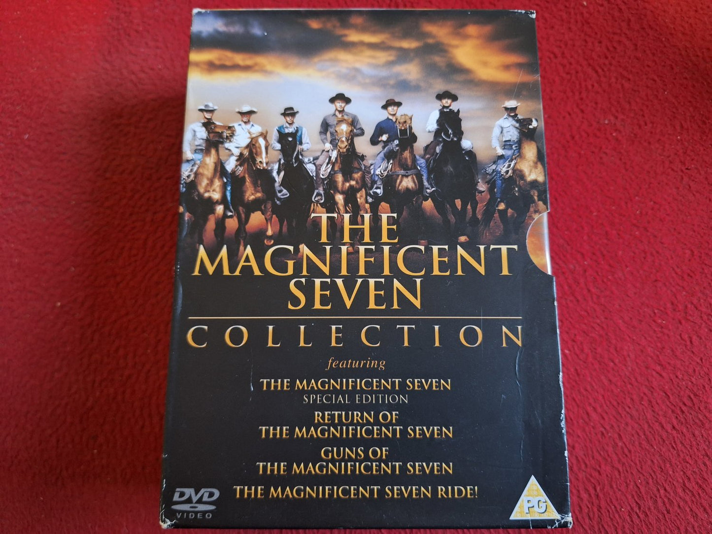 THE MAGNIFICENT SEVEN COLLECTION BOX DVD