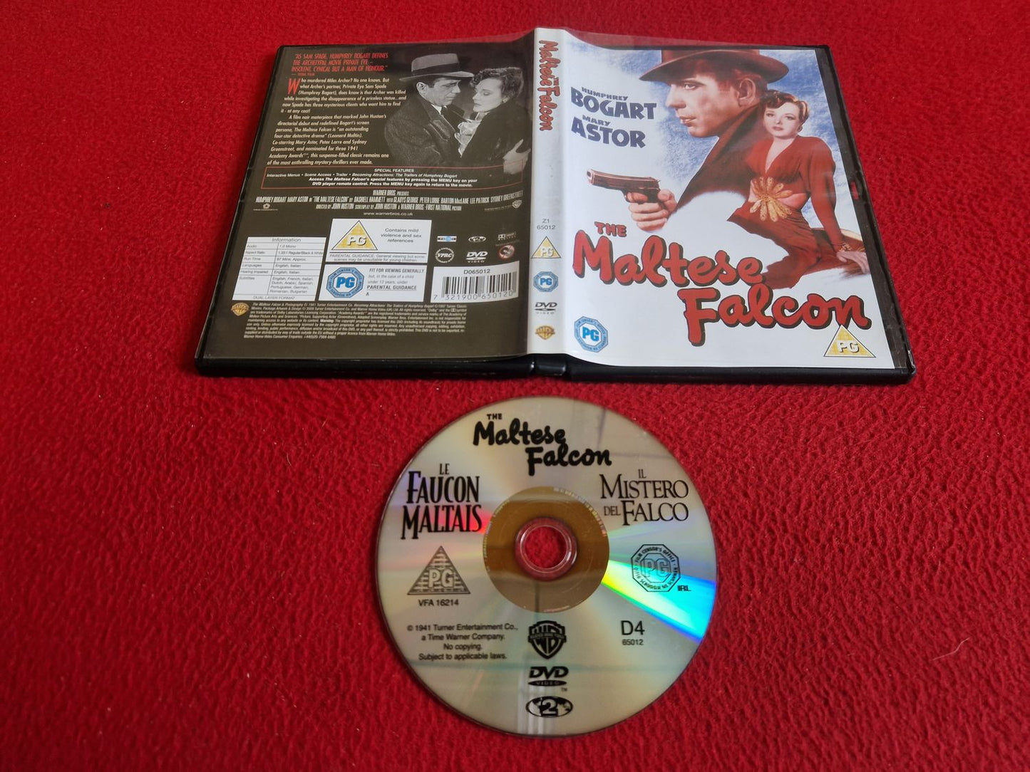 THE MALTESE FALCON DVD
