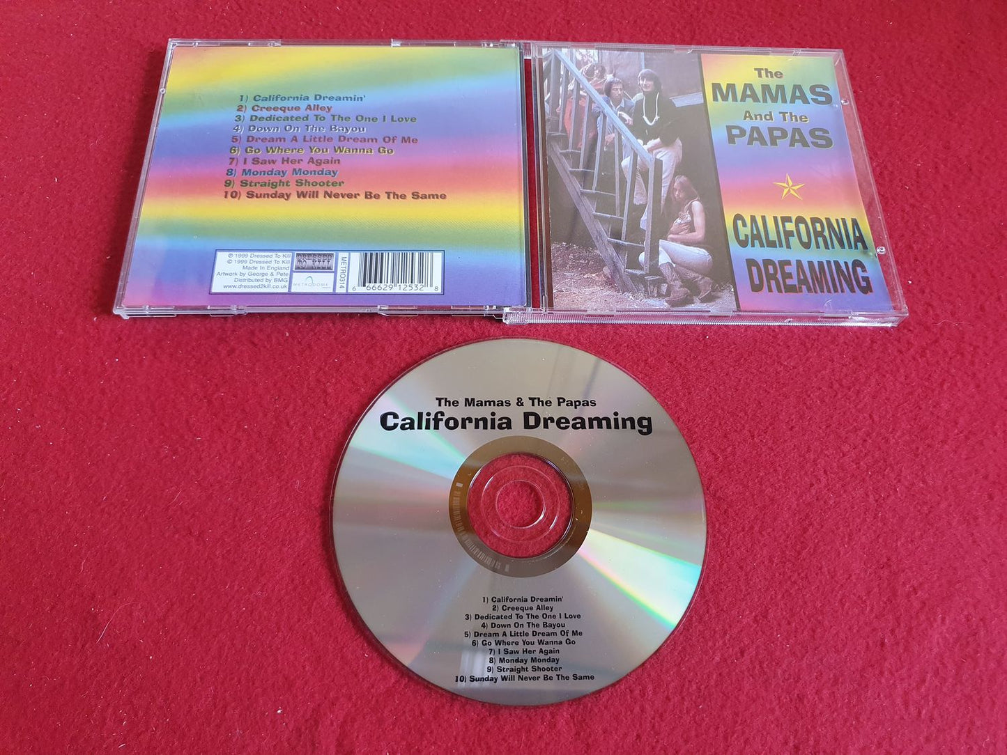 THE MAMAS AND THE PAPAS CALIFORNIA DREAMING till CD