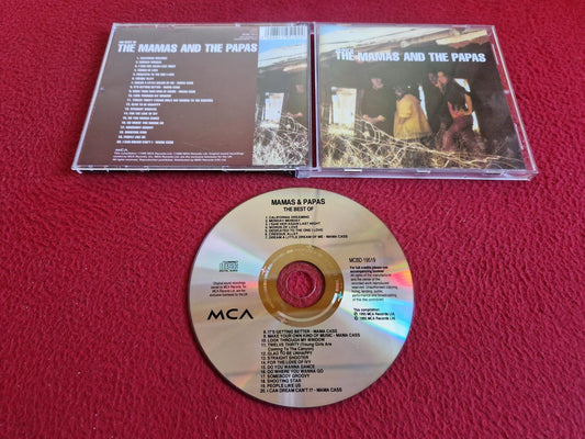THE MAMAS & THE PAPAS BEST OF THE MAMAS AND THE PAPAS CD