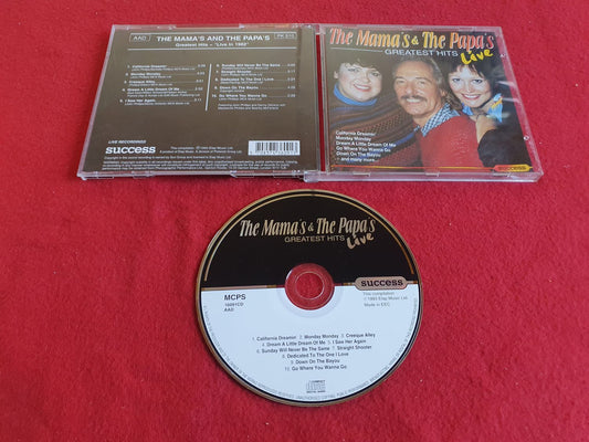 THE MAMAS & THE PAPAS GREATEST HITS till CD