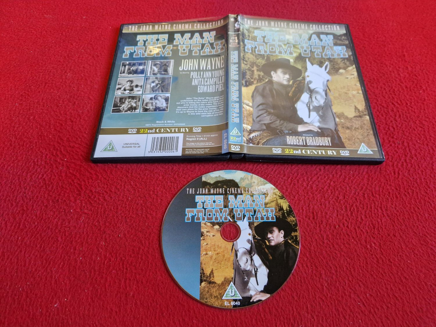 THE MAN FROM UTAH DVD