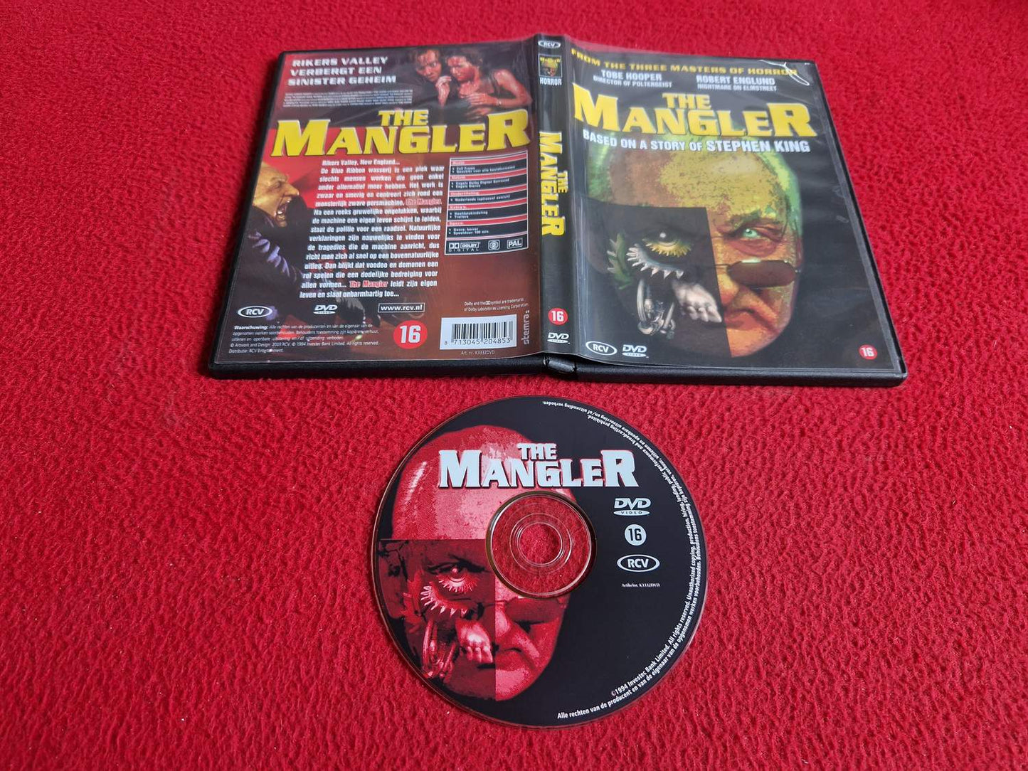THE MANGLER [ ENGELSKT TAL HOLLÄNDSK TEXT ] DVD